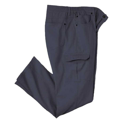 Navy - Front - Atlas For Men Mens Twill Cargo Trousers