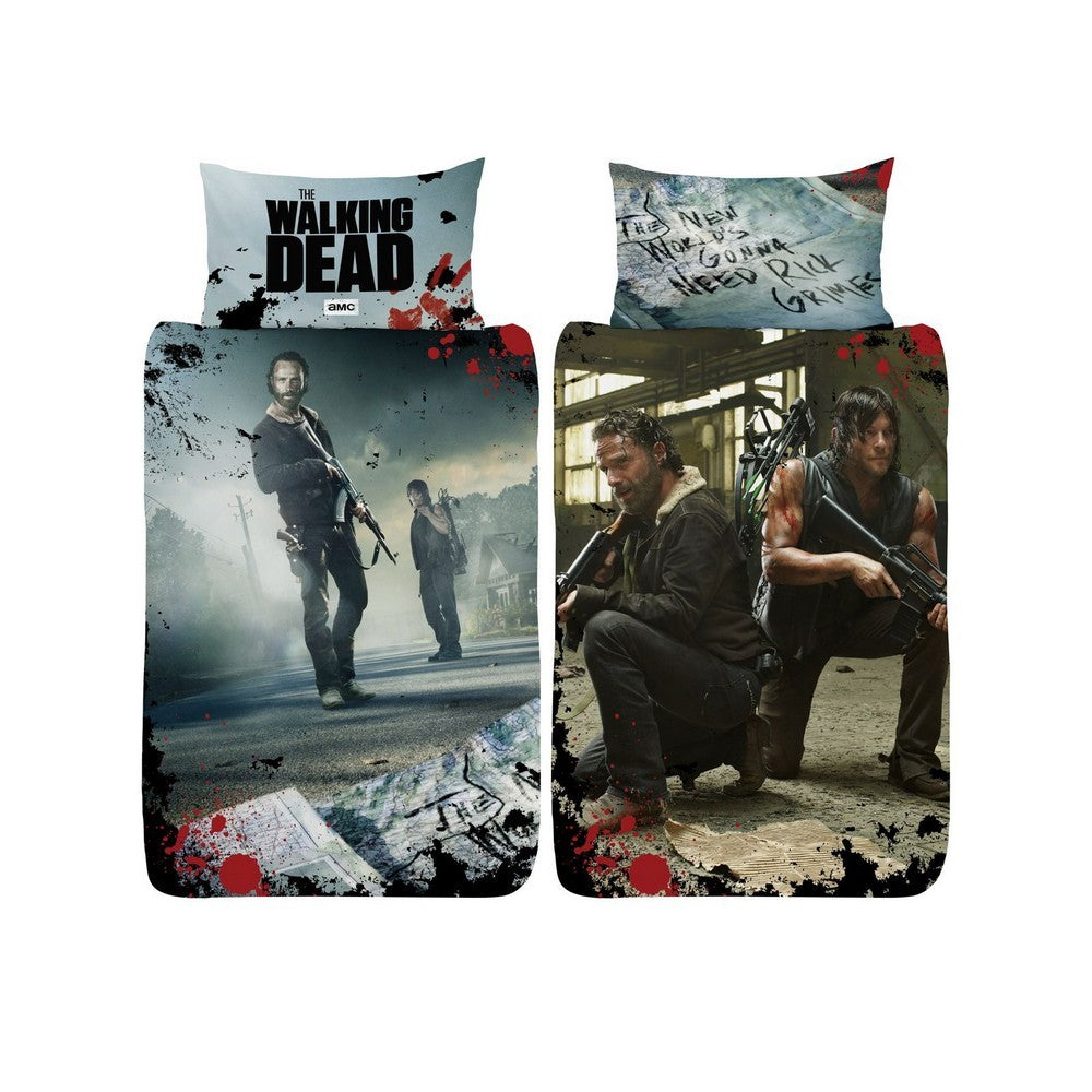 Multicoloured - Front - The Walking Dead New World Duvet Cover Set