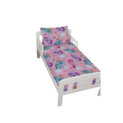 Pink - Front - My Little Pony Childrens-Kids Duvet Cover Set