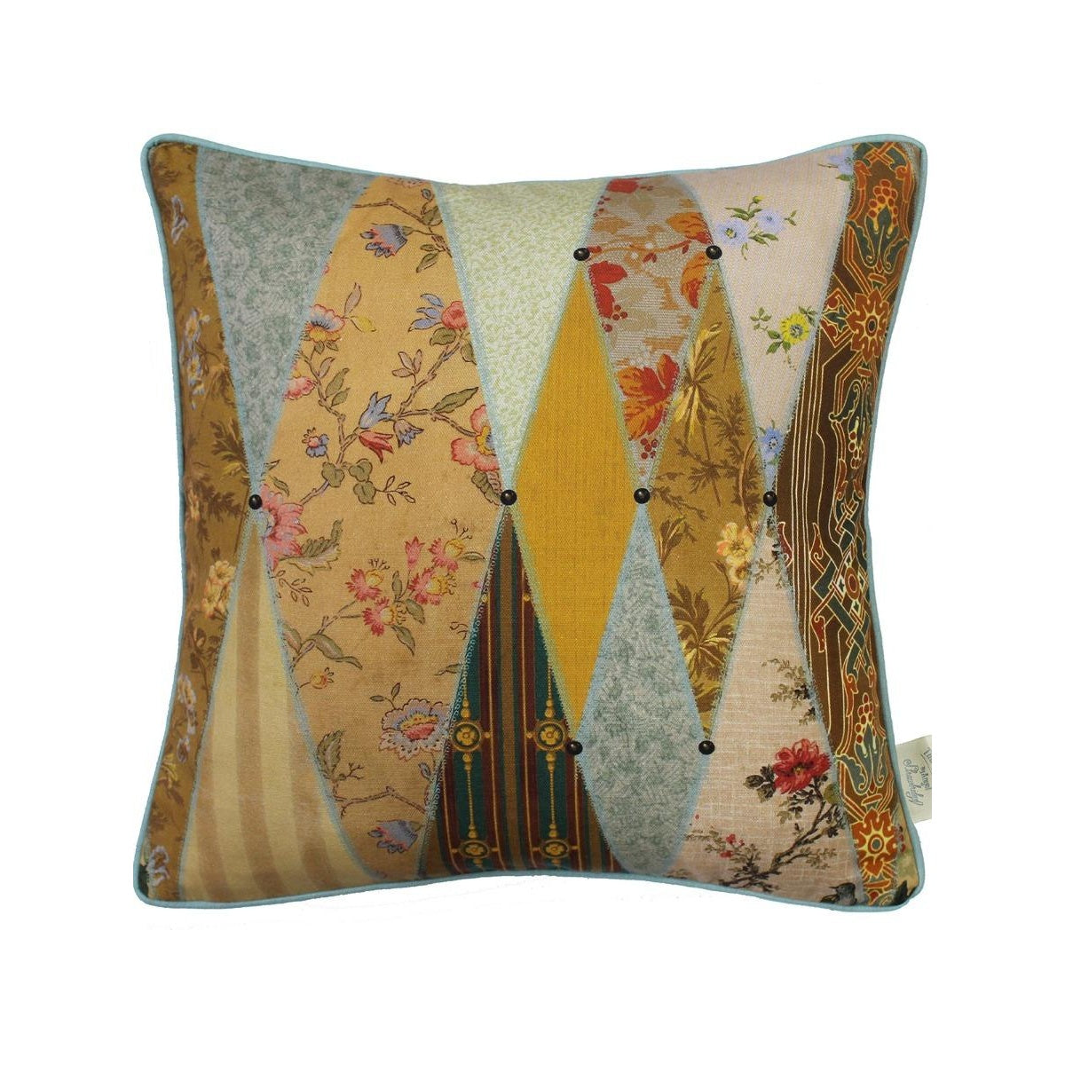 Multicoloured - Front - The Chateau by Angel Strawbridge Museum Filled Cushion