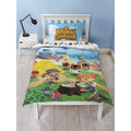 Multicoloured - Pack Shot - Animal Crossing Logo Duvet Cover Set