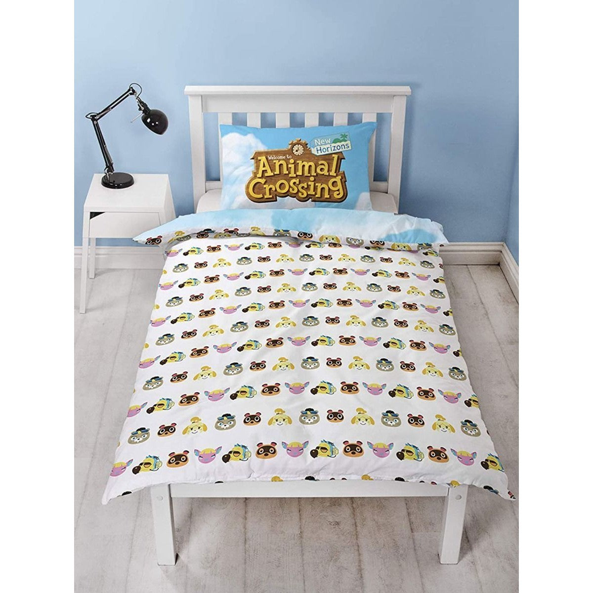 Multicoloured - Close up - Animal Crossing Logo Duvet Cover Set