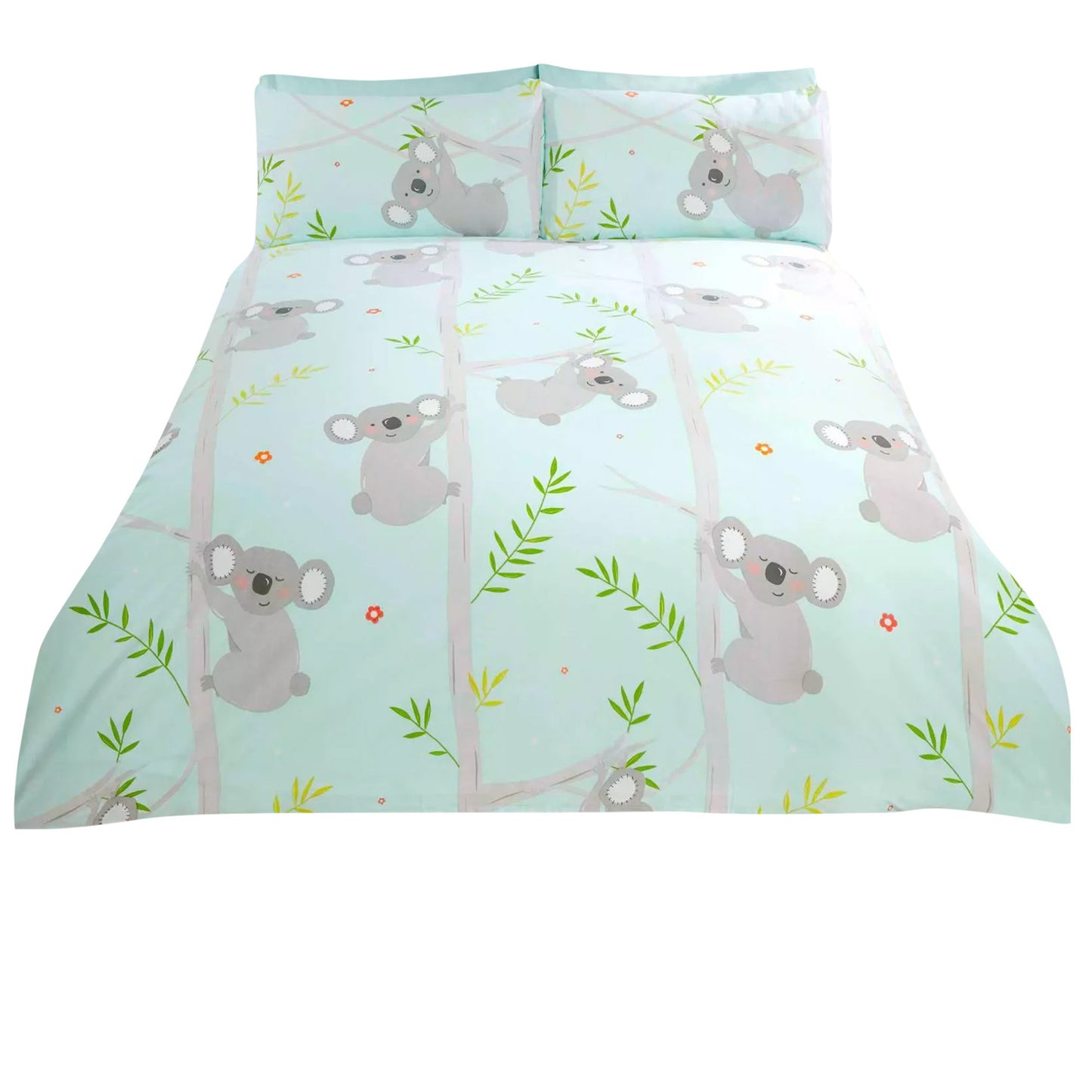 Blue-Grey - Back - Rapport Koala Duvet Cover Set