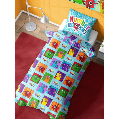 Multicoloured - Back - Numberblocks Meet The Number Blocks Duvet Cover Set