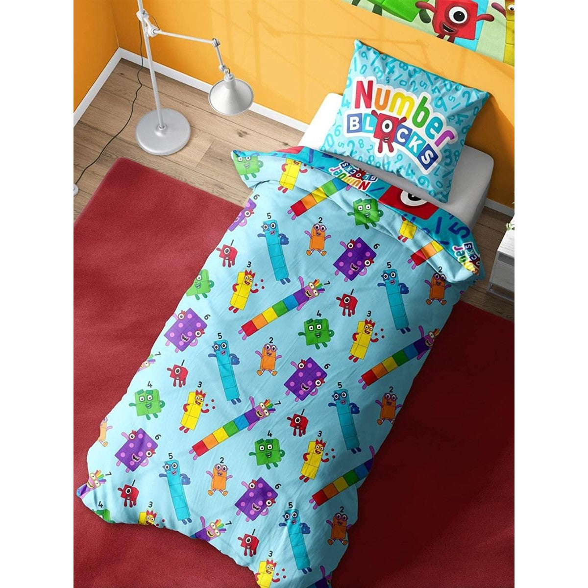 Multicoloured - Side - Numberblocks Meet The Number Blocks Duvet Cover Set