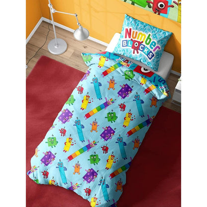 Multicoloured - Side - Numberblocks Meet The Number Blocks Duvet Cover Set