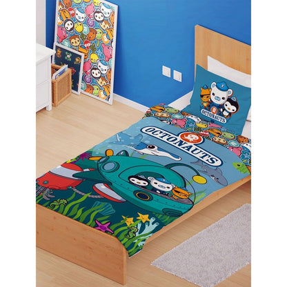 Blue - Front - Octonauts Mission Duvet Cover Set