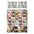 White - Front - Harry Potter Scene Duvet Cover Set