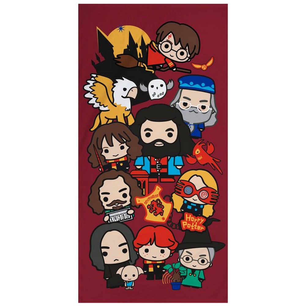 Multicoloured - Front - Harry Potter Charm Beach Towel