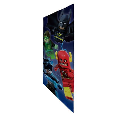 Multicoloured - Back - Lego DC Comics Towel