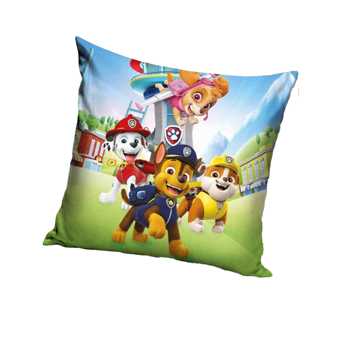 Multicoloured - Front - Paw Patrol Square Filled Cushion
