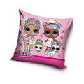 Pink - Front - LOL Surprise Character Filled Cushion
