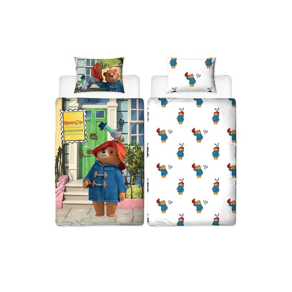 Multicoloured - Side - Paddington Bear Friends Reversible Duvet Cover Set