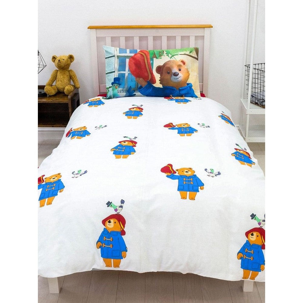 Multicoloured - Pack Shot - Paddington Bear Friends Reversible Duvet Cover Set