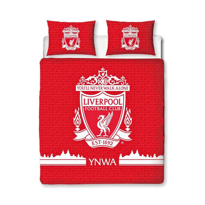 Red-White - Front - Liverpool FC Tone Duvet Cover Set
