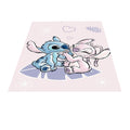Purple-Blue-White - Side - Lilo & Stitch Beach Towel
