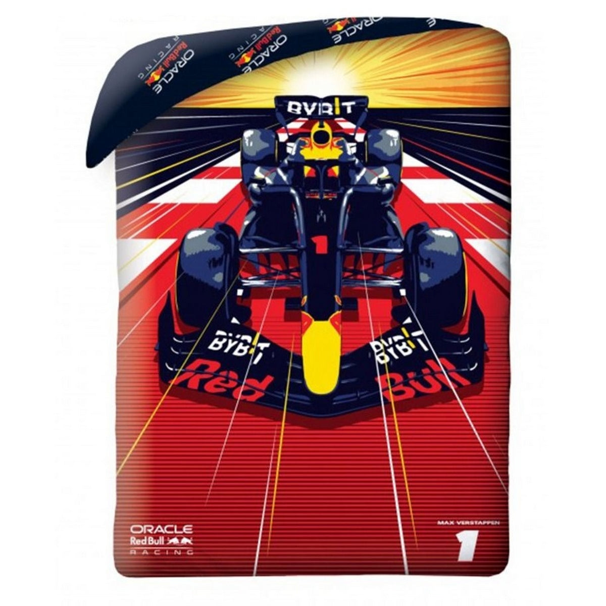 Multicoloured - Back - Oracle Red Bull Racing Duvet Cover Set