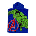 Multicoloured - Back - Marvel Avengers Childrens-Kids Lets Go Hooded Towel