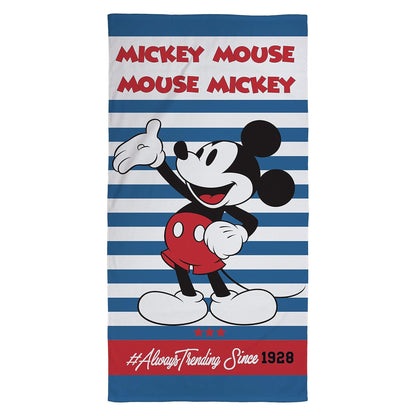 Multicoloured - Front - Disney Trendsetter Mickey Mouse Towel
