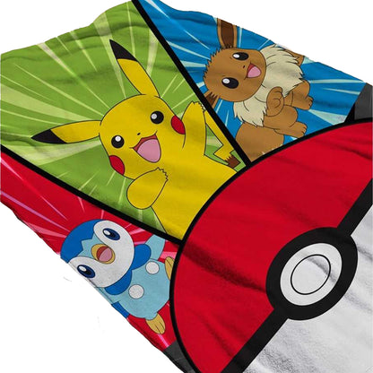 Multicoloured - Back - Pokemon Unite Beach Towel