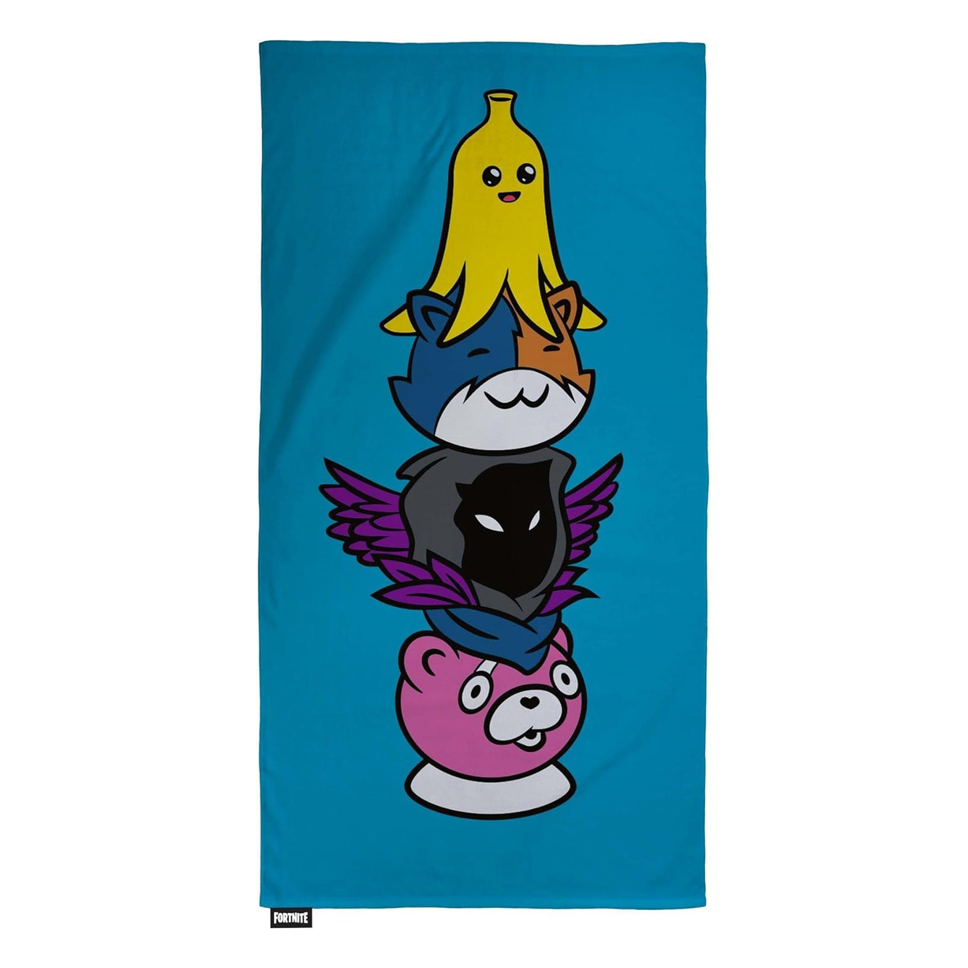 Blue - Front - Fortnite Peely Beach Towel