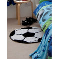White-Black - Back - Catherine Lansfield It´s A Goal Football Rug