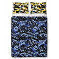 Blue-Yellow-Black - Side - Batman Camo Duvet Cover Set