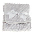 Grey - Front - Snuggle Baby Baby Boys-Girls Spotted Baby Wrap