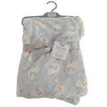 Grey-Blue-Yellow - Front - Snuggle Baby Baby Boys-Girls Duck Design Wrap