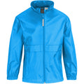 Royal - Front - B&C Childrens Sirocco Lightweight Jacket - Childrens Jackets