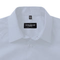 Oxford Blue - Lifestyle - Russell Collection Mens Short Sleeve Easy Care Tailored Oxford Shirt