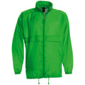 Real Green - Front - B&C Sirocco Mens Lightweight Jacket - Mens Outer Jackets
