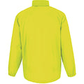 Ultra Yellow - Back - B&C Sirocco Mens Lightweight Jacket - Mens Outer Jackets