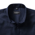 Bright Navy - Lifestyle - Russell Collection Mens Long Sleeve Easy Care Oxford Shirt