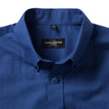 Bright Royal - Lifestyle - Russell Collection Mens Short Sleeve Easy Care Oxford Shirt