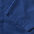 Bright Royal - Close up - Russell Collection Mens Short Sleeve Easy Care Oxford Shirt