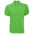 Real Green - Front - B&C Safran Mens Polo Shirt - Mens Short Sleeve Polo Shirts