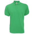 Kelly Green - Front - B&C Safran Mens Polo Shirt - Mens Short Sleeve Polo Shirts