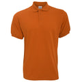 Pumpkin Orange - Front - B&C Safran Mens Polo Shirt - Mens Short Sleeve Polo Shirts