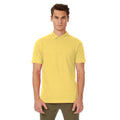 Gold - Back - B&C Safran Mens Polo Shirt - Mens Short Sleeve Polo Shirts