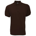 Brown - Front - B&C Safran Mens Polo Shirt - Mens Short Sleeve Polo Shirts