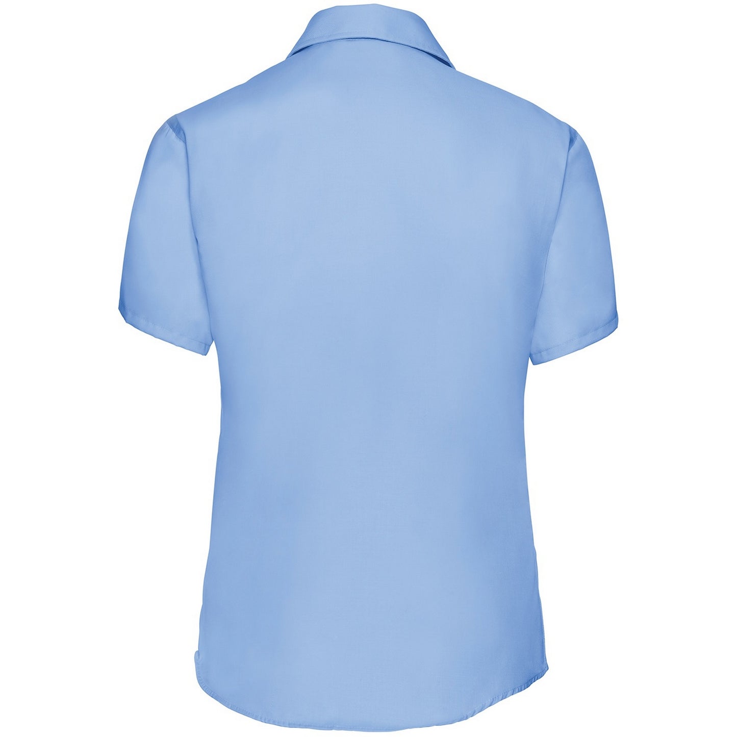 Bright Sky - Side - Russell Collection Ladies-Womens Short Sleeve Ultimate Non-Iron Shirt