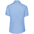 Bright Sky - Side - Russell Collection Ladies-Womens Short Sleeve Ultimate Non-Iron Shirt