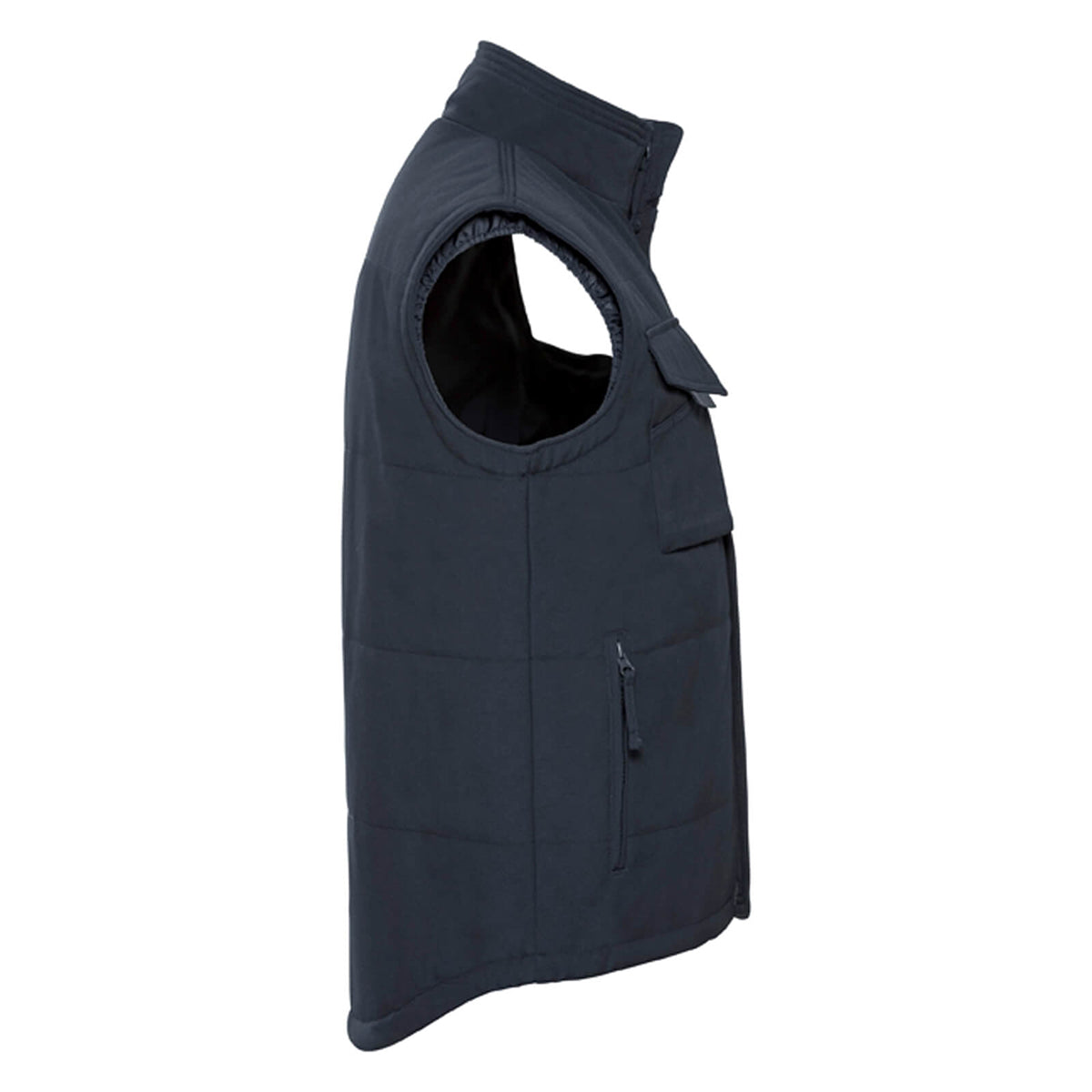 French Navy - Side - Russell Mens Workwear Gilet Jacket