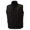 Black - Front - Russell Mens Workwear Gilet Jacket