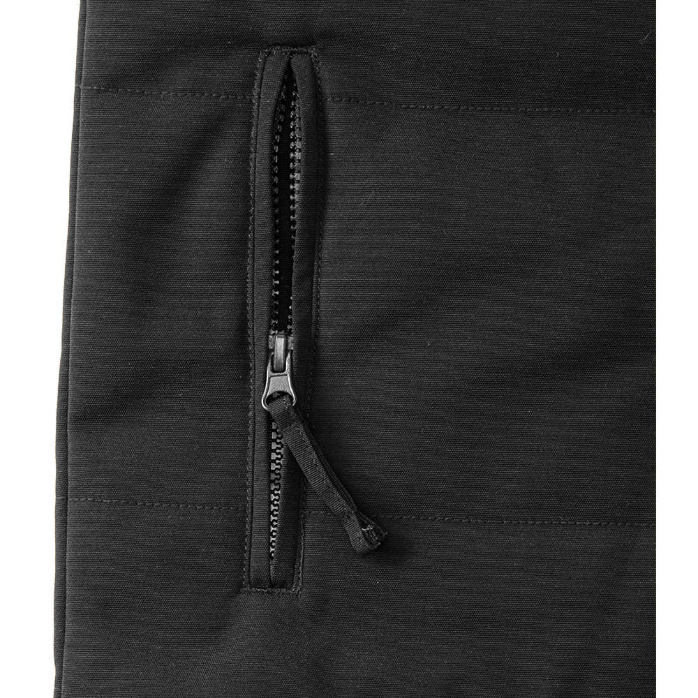 Black - Side - Russell Mens Workwear Gilet Jacket