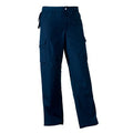 French Navy - Back - Russell Work Wear Heavy Duty Trousers - Pants(Regular)