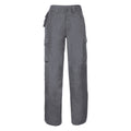 Convoy Grey - Front - Russell Work Wear Heavy Duty Trousers - Pants(Regular)