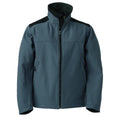 Convoy Grey - Front - Russell Workwear Mens Softshell Breathable  Waterproof Membrane Jacket