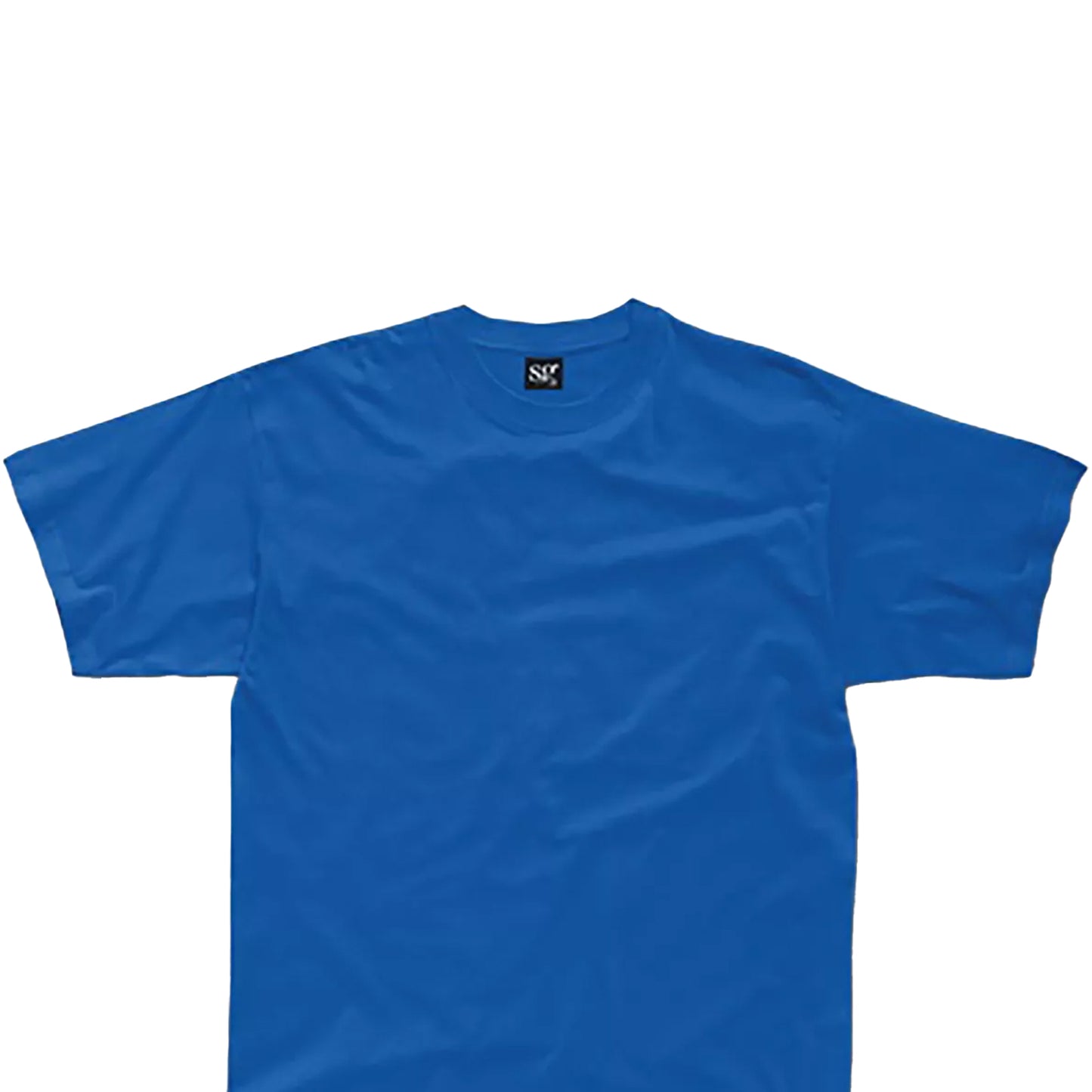 Royal - Back - SG Unisex Childrens-Kids Short Sleeve T-Shirt